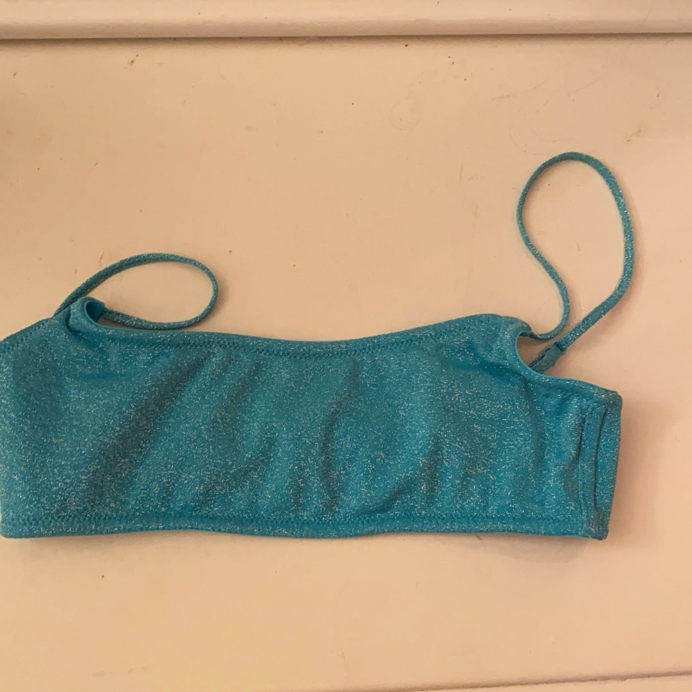 Triangl bikini top blue size xs